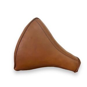 Persons made in USA leather bike seat